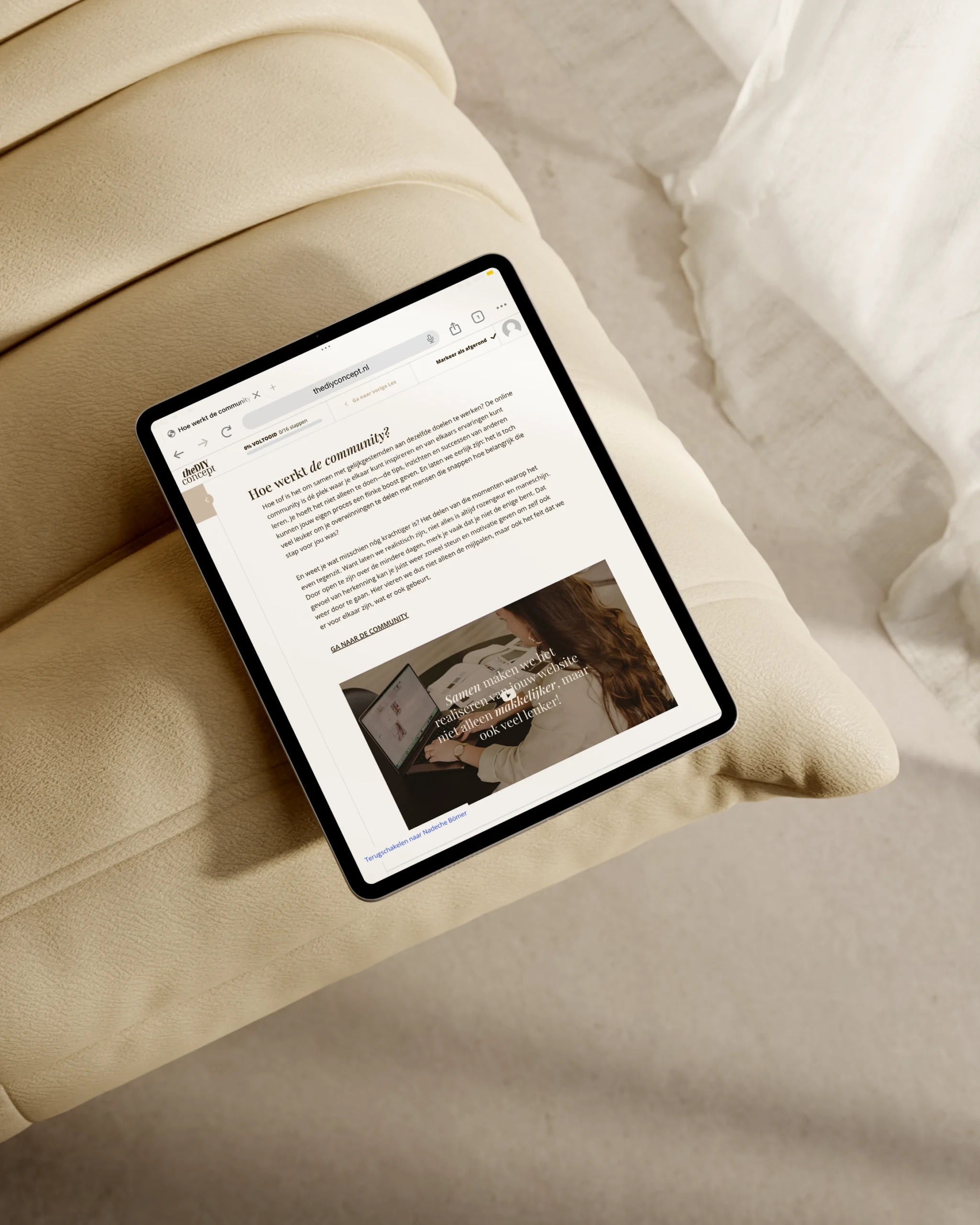 The DIY Concept - Creëer je eigen website